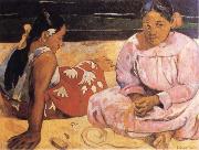 Paul Gauguin Tahitian Women oil painting